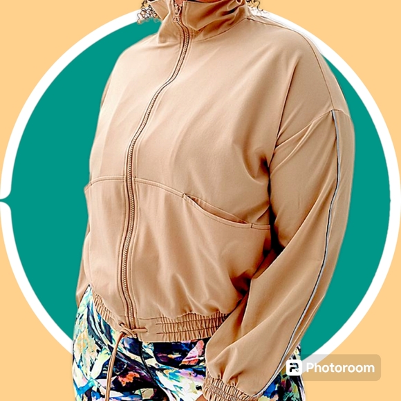 NWT Bomber 2XL & 3XL Windbreaker Jacket w Pockets  Have In 4 Colors - Picture 2 of 14